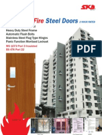 SKB Shutters Insulated Fire Steel Doors