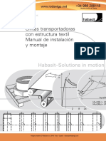 HABASIT 03 Cintas Transportadoras Con Estructura Textil