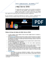 Novedades de SQL Server 2016