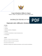 IT 07 - 2021 CBMAL - Separação Entre Edificações