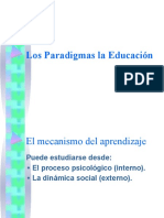 Paradigmas de La Educación