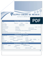 Contrato Credit Supply de México