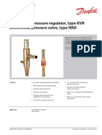 Danfoss KVR Pressure Regulating Valves