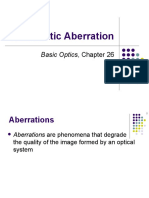 Chromatic Aberration: Basic Optics, Chapter 26