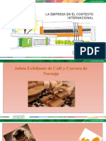 Jabon de Café Con Cascara de Naranja