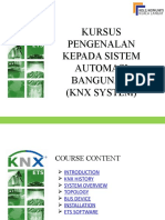 Kursus Pengenalan Kepada Sistem Automasi Bangunan (KNX System)