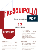 Carta Fresquipollo Actualizada