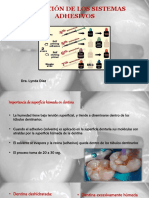 Evolucion de Los Sistemas Adhesivos