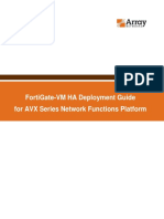 Fortigate-Vm Ha Deployment Guide For Avx Series Network Functions Platform