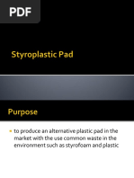 Styroplastic Pad