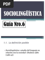 Sociolinguistica