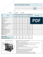 Check List - Cortadora de Concreto