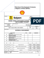 NCT SCN PRO C04 00001 - A01 - Materials Management Plan