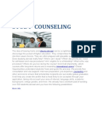 Study Counseling Article