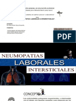 Neumopatia Laboral e Interstisial