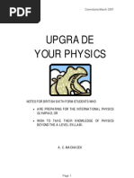 Upgrade Your Physics