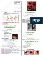 Les Complications Des Hernies Hiatales:: B - Sténose Peptique