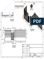 Plano de Reja Horizontal