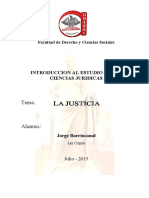 La Justicia Como Virtud