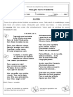 04 de Maio 2º Ano Produção de Texto