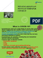 Penatalaksanaan Petugas Terpapar COVID-19