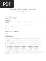 Práctica 04 - Pruebas de Hipótesis