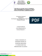 Beyond The Four Walls An Analysis To Learners Performance and Achievements in Science of Public Junior High Schools in Distance Learning Modality