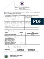 Brigada Pagbasa Monitoring Form