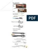 Broken World Weapons Reference Sheet