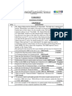 Worksheet Business Studies S.No. Questions 1