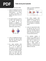 Taller Ley Coulomb