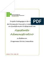 Assistente Administrativo 2020