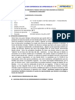 Planificacion Experiencia de Aprendizaje N 7 5°