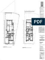 A-400 - Ground & First Floor Plan