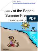 AAC at The Beach Summer Freebie: Susan Berkowitz, SLP