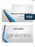 Methods of Land Use Survey