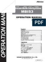 MBIS3 OperationManual D202716-V12