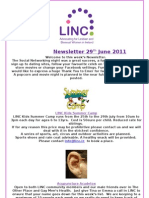 Newsletter 29th June 2011