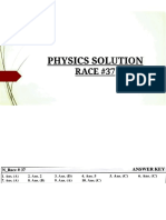 (SOLUTION) PHY Race-#037