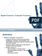 Digital Forensics: Computer Forensics