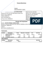 Factura Electrónica: Instituto Costarricense de Electricidad