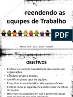 Equipes de Trabalho - Seminário