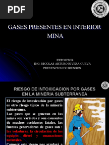 Gases Presentes en Interior de Una Mina