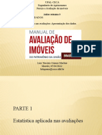 Aulas Semana 3 UNIDADE II - Estatística Aplicada Nas Avaliações Apresentações de Dados Otimizada