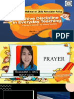 On Positive Discipline Webinar