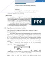 Unit 1:: Introduction To Rudiments of Music 1.0 Intended Learning Outcomes