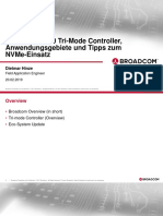 Broadcom 9400 Tri-Mode Controller TK Webinar