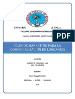 Plan de Mercadeo Longaniza Final