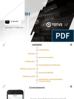 Apresentação - Instalação Meu RH WEBEX