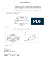 Ejercicios Resueltos en Clase Brayton Rankine Ciclos Combinados